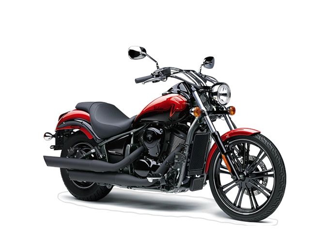 Kawasaki VULCAN 900 CUSTOM VULCAN 900 CUSTOM Rouge Flamme Bonbon / Ébène 2025 alt