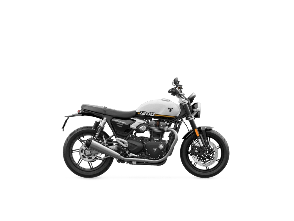 Triumph Speed Twin 1200 Speed Twin 1200 Crystal White / Sapphire Black 2025 alt