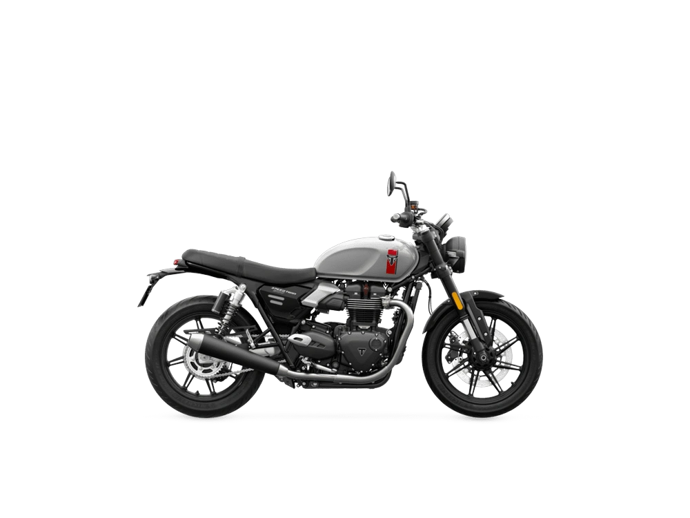 2025 Triumph Speed Twin 900 Speed Twin 900 Aluminium Silver/Carnival Red/Jet Black alt