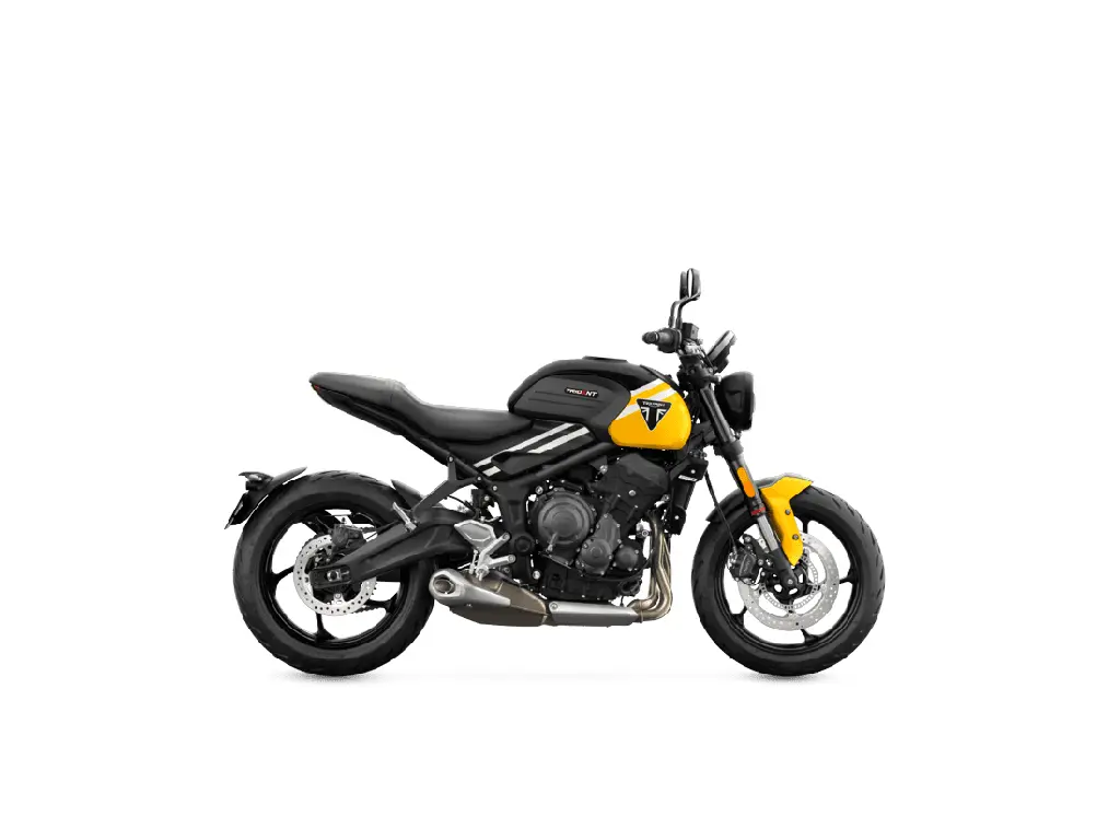 2025 Triumph Trident 660 Cosmic Yellow / Sapphire Black