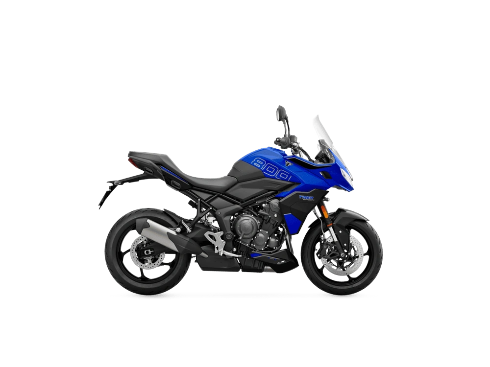 Triumph Tiger Sport 800 Tiger Sport 800 Caspian Blue / Phantom Black 2025 alt