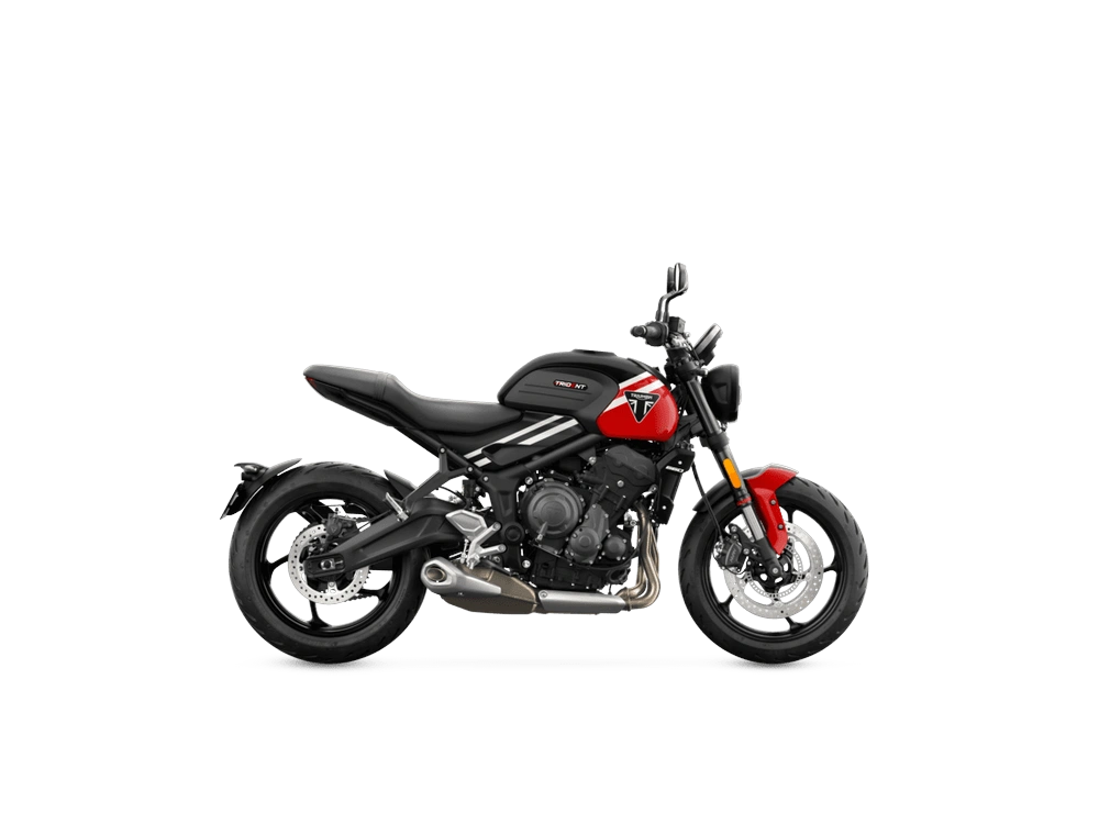 2025 Triumph Trident 660 Trident 660 Diablo Red/Sapphire Black alt