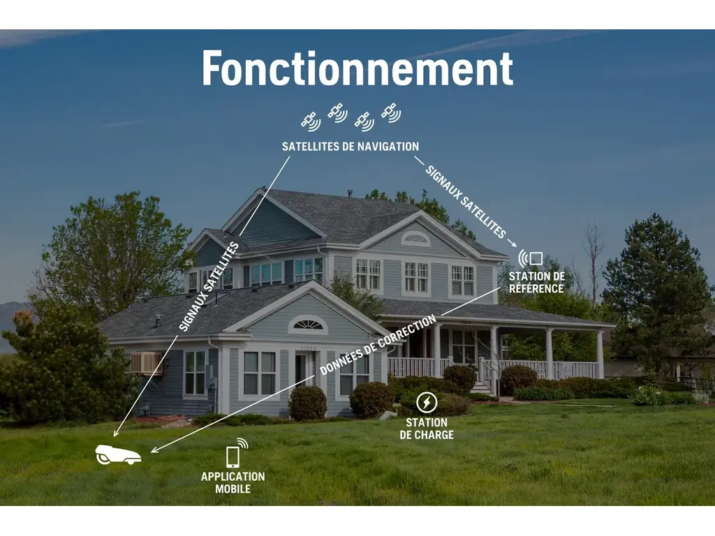 Husqvarna Ensemble Automower® 450X EPOS™ avec station de référence de 2024