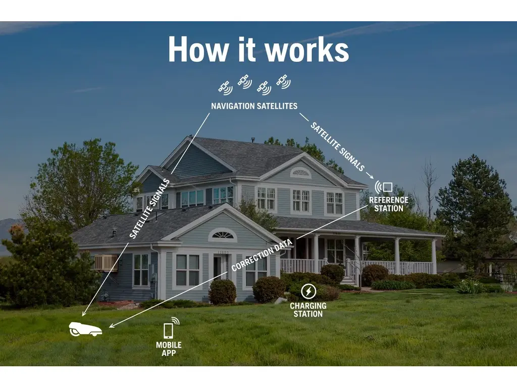 Husqvarna Ensemble Automower® 450X EPOS™ avec station de référence de 2024