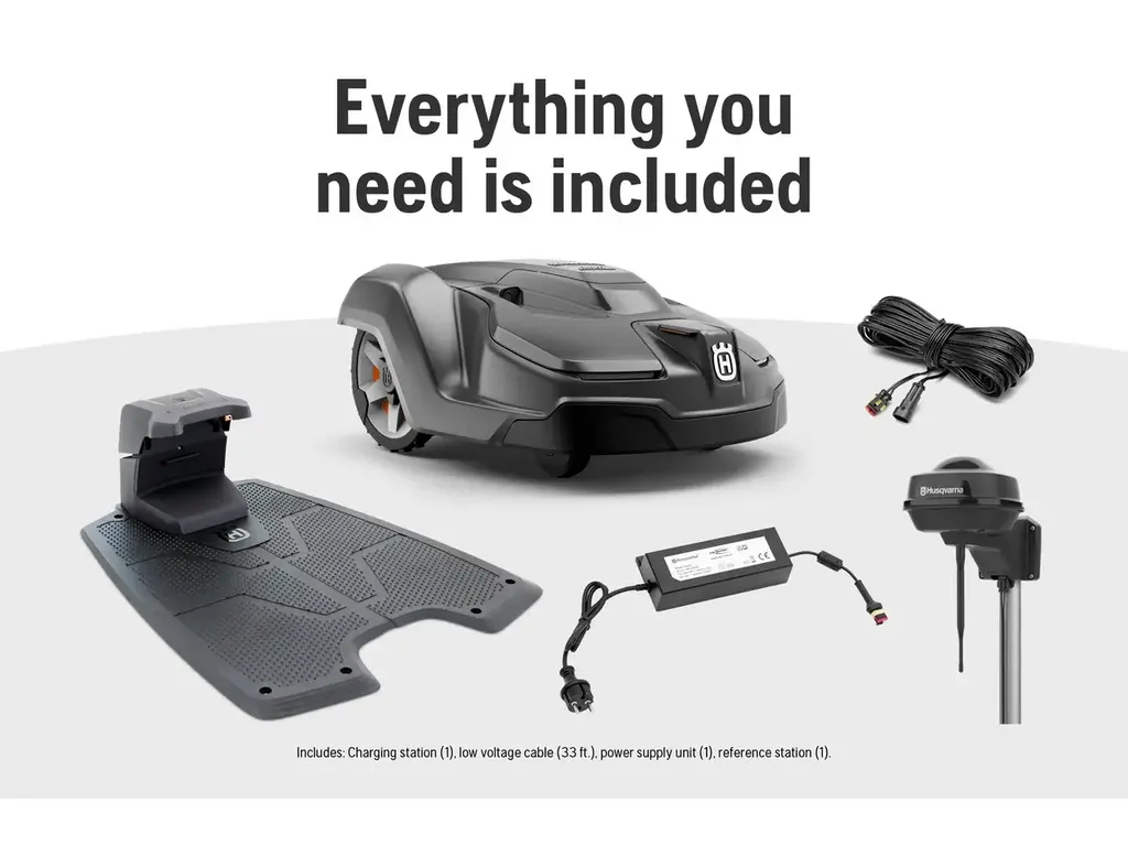 Husqvarna Ensemble Automower® 450X EPOS™ avec station de référence de 2024