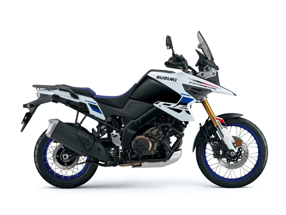 2025 Suzuki V-Strom 1050DE V-Strom 1050DE Pearl Tech White / Glass Sparkle Black alt