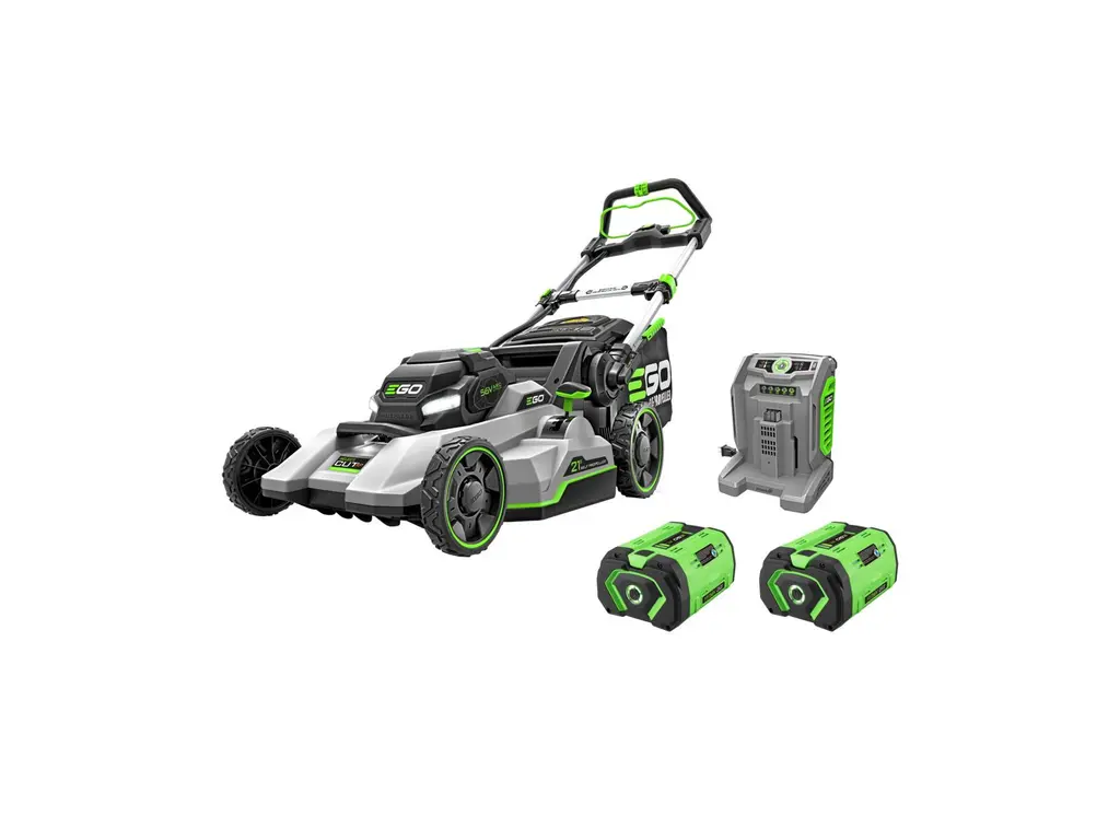  EGO 21″ Lawn Mower (2 x G3 10 Ah Batt. + Turbo Charger) LM2156SP-2