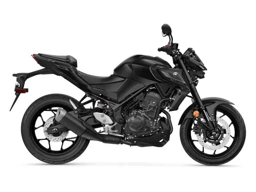 2025 Yamaha MT-03 Matte Raven Black