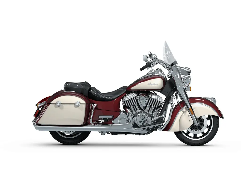 2025 Indian Motorcycle Springfield Maroon Metallic/Silver Quartz Metallic