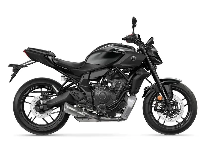 2025 Yamaha MT-07 Matte Raven Black