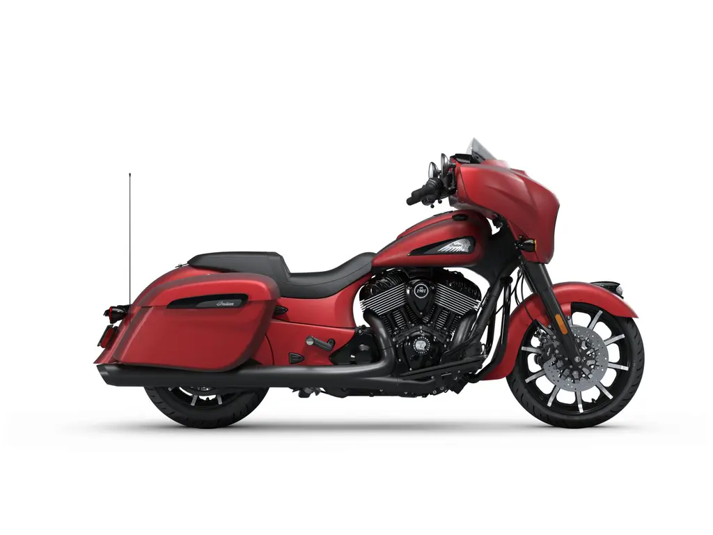 2025 Indian Motorcycle Chieftain Dark Horse Sunset Red Smoke