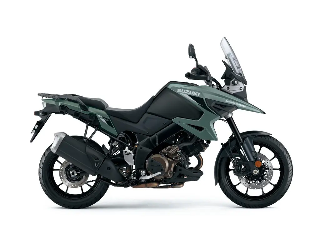 Suzuki V-Strom 1050 Metallic Mat Steel Green / Metallic Mat Black N° 2 ...