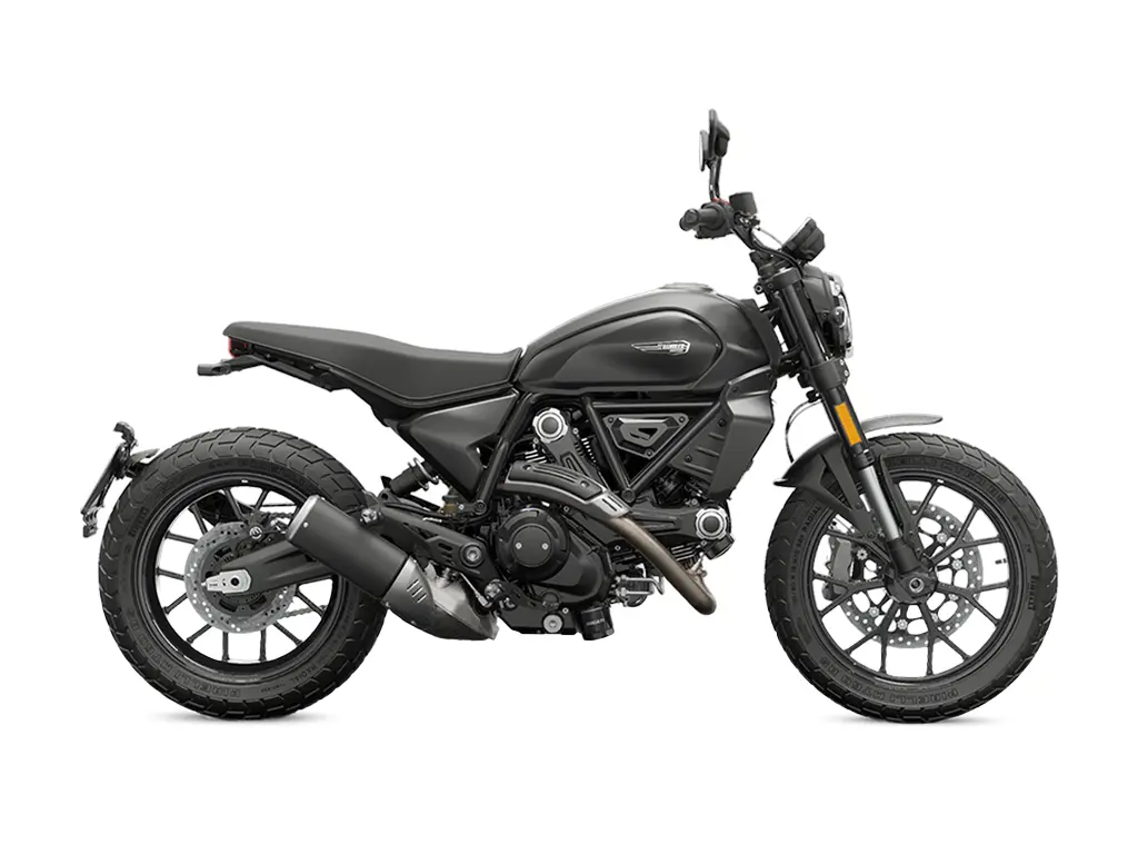 Ducati Scrambler Icon Dark Matte Black 2025