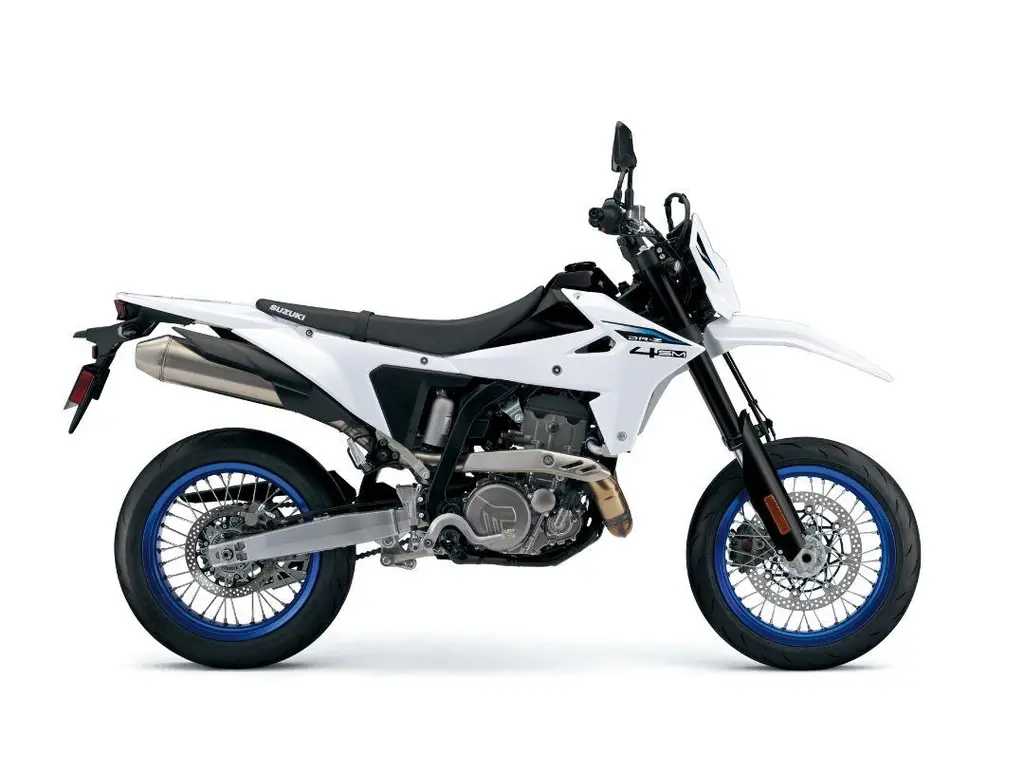 2025 Suzuki DR-Z4SM Solid Special White Nº 2