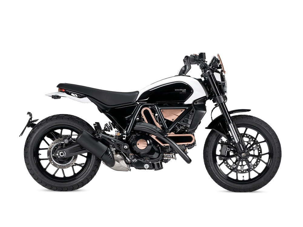 2025 Ducati Scrambler 10° Anniversario Rizoma Edition Scrambler 10° Anniversario Rizoma Edition Stone white | Metal Rose alt