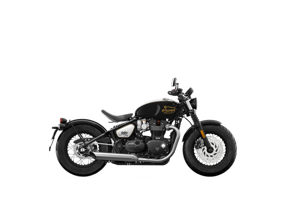 2023 Triumph Bobber Bobber Icon Edition - Sapphire Black Aluminium Silver alt