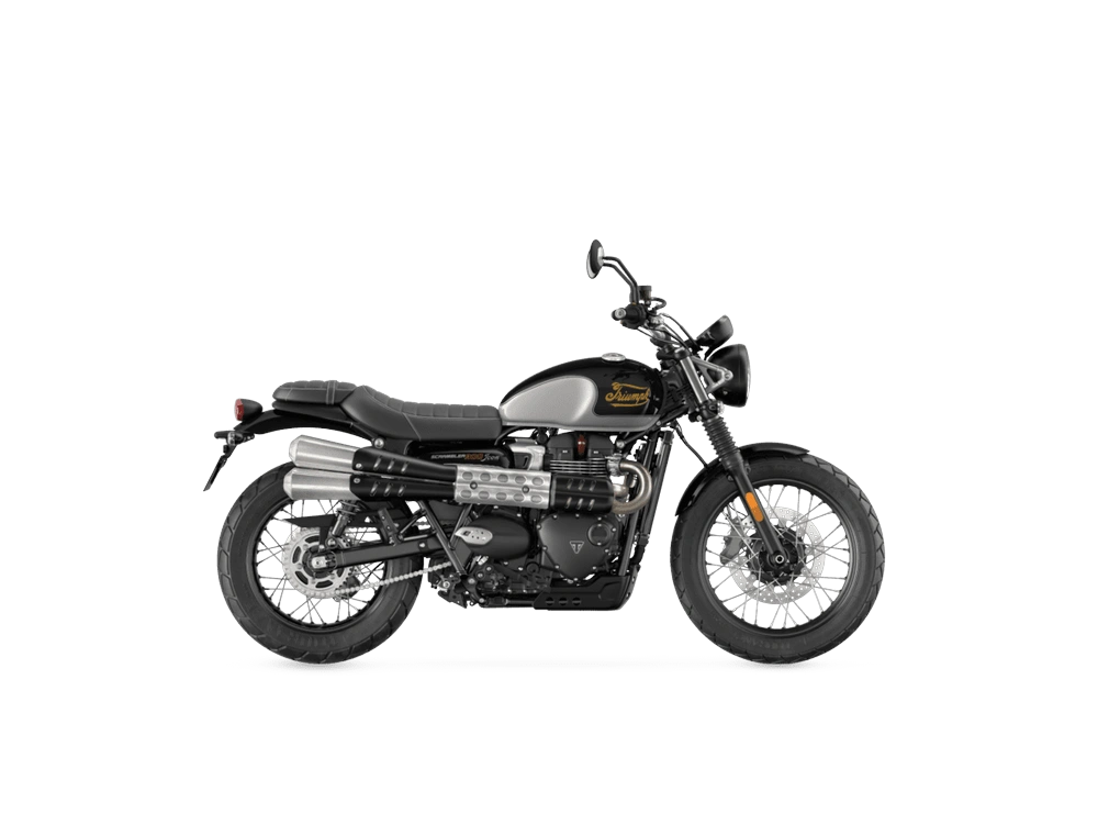2023 Triumph Scrambler 900 Scrambler 900 Icon Edition - Sapphire Black Aluminium Silver alt