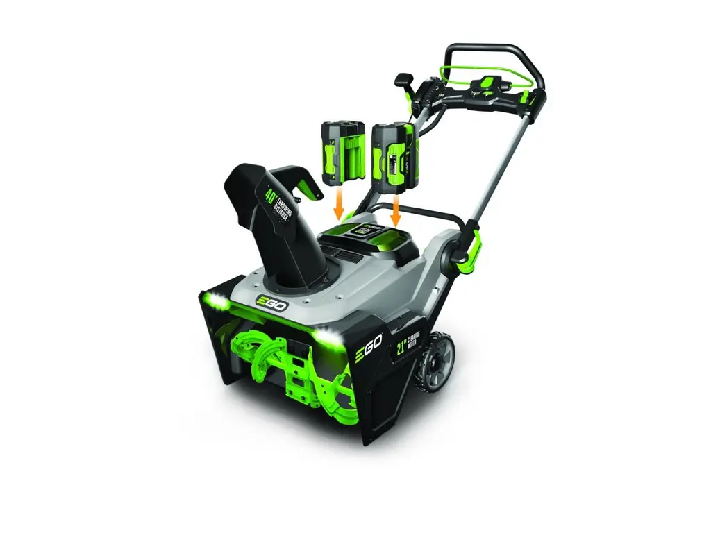 EGO 21″ Snow Blower (2 X 5.0 Ah G3 + Double Charger) SNT2112