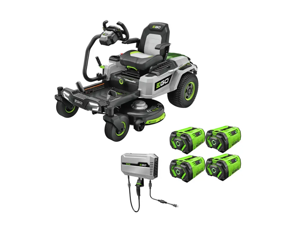 EGO 42'' Z6 Zero Turn Riding Mower 4 X 12 Ah Batt. Incl. ZT4205S