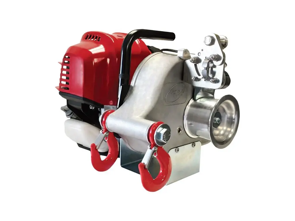 Portable Winch Treuil de tirage à essence GX50 avec accessoires PCW4000-A