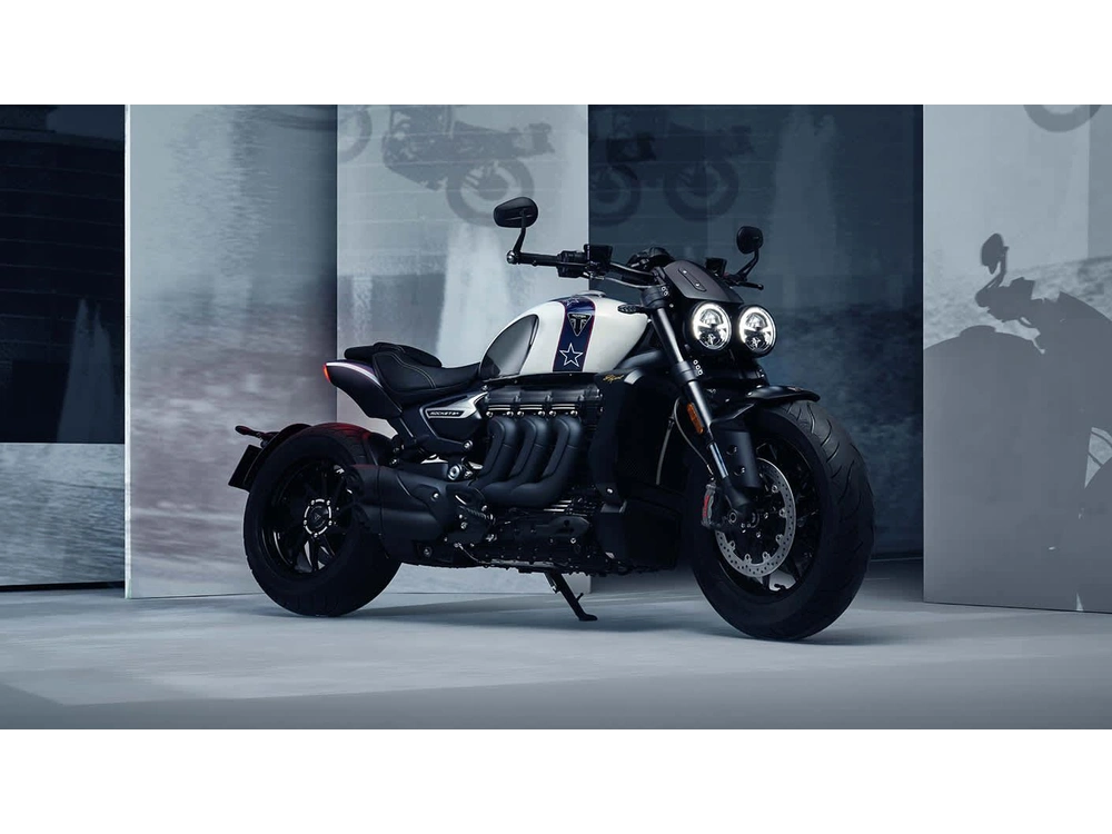 Triumph Rocket 3 Evel Knievel Limited Edition Rocket 3 Evel Knievel Limited Edition Pure White 2025 alt