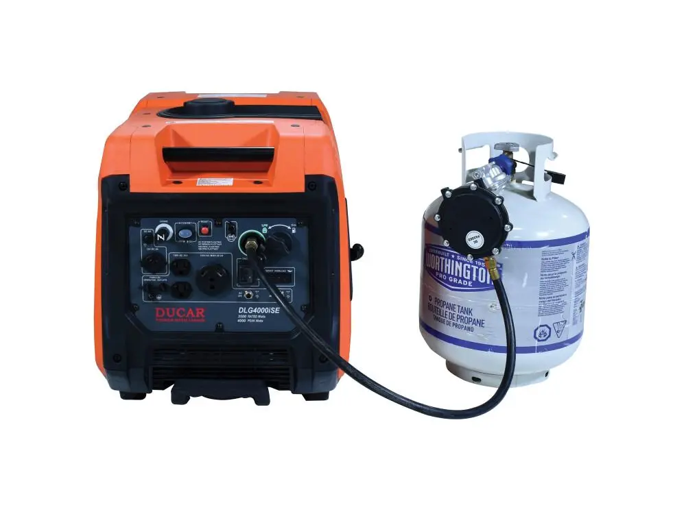 Ducar Generators 4000W (Dual Fuel: Propane and Gasoline)