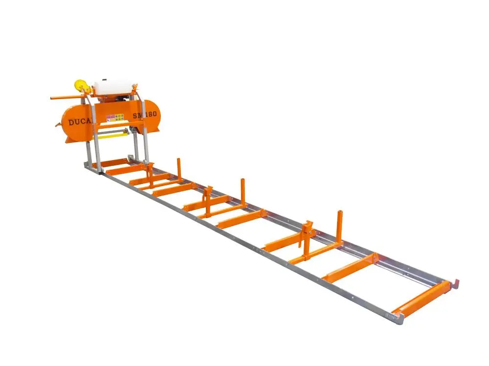 Ducar Portable Sawmills 18″ Portable sawmill – 7HP W/1.2 Meter extension