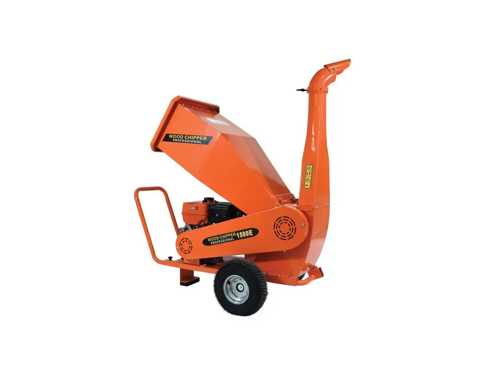 Ducar Wood Chippers 15HP Wood chipper W/Electric start Swivel discharge chute