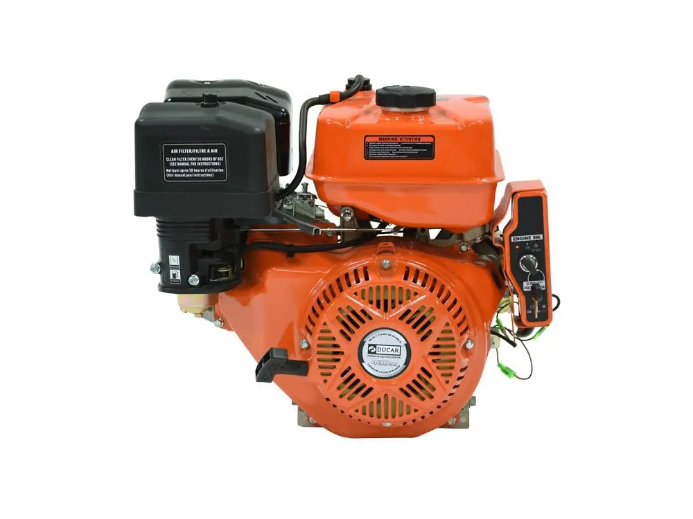 Ducar Replacement Engines 15HP Horizontal gasoline engine W/Electric starter