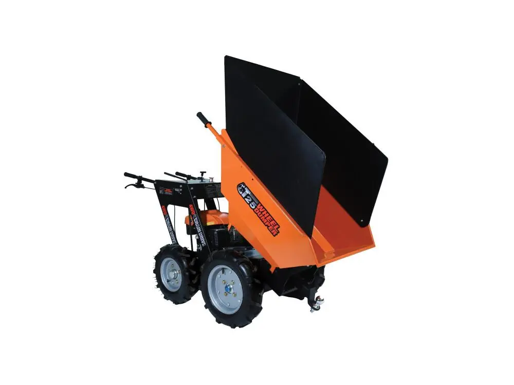 Ducar Motorized Wheel Barrow T25 Motorized wheelbarrow W/Tow hitch & Bin extension