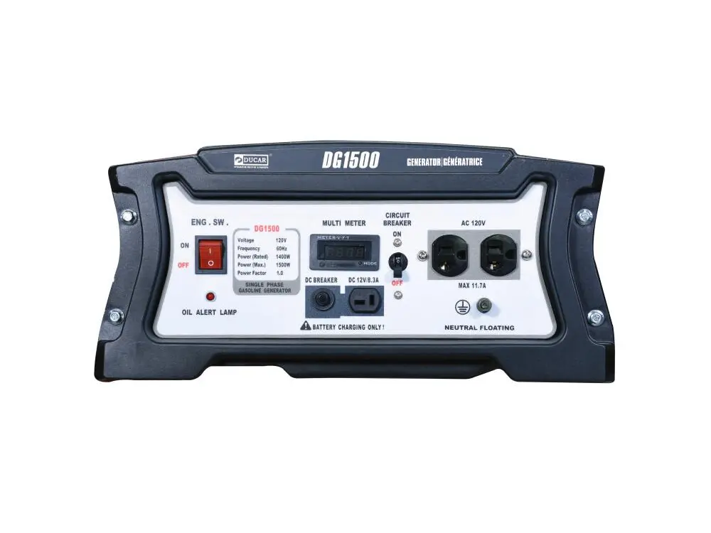 Ducar Generators 1500W - 3HP