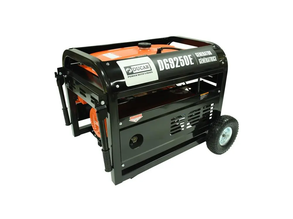 Ducar Génératrices 9250W - 15HP "Tube de cadre carré"