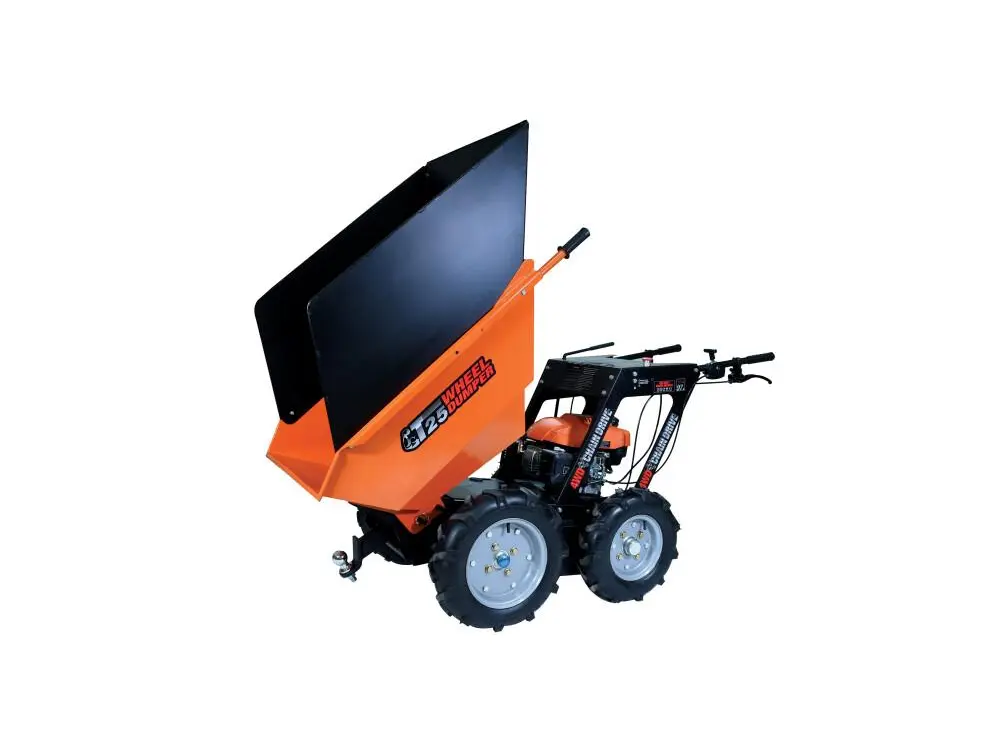 Ducar Motorized Wheel Barrow T25 Motorized wheelbarrow W/Tow hitch & Bin extension