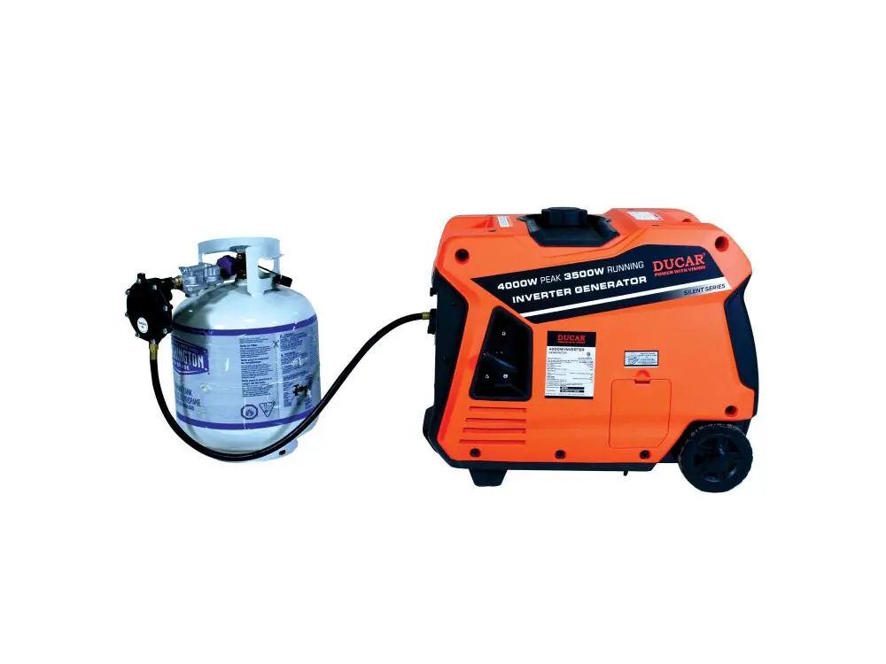 Ducar Generators 4000W (Dual Fuel: Propane and Gasoline)
