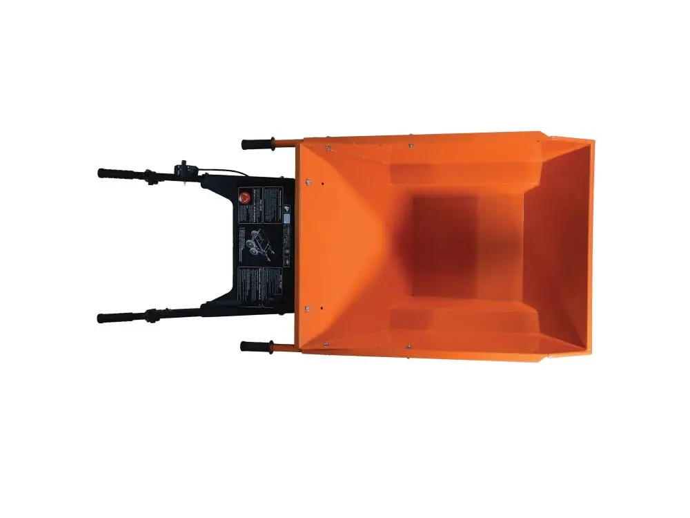 Ducar Motorized Wheel Barrow T25 Motorized wheelbarrow W/Tow hitch & Bin extension