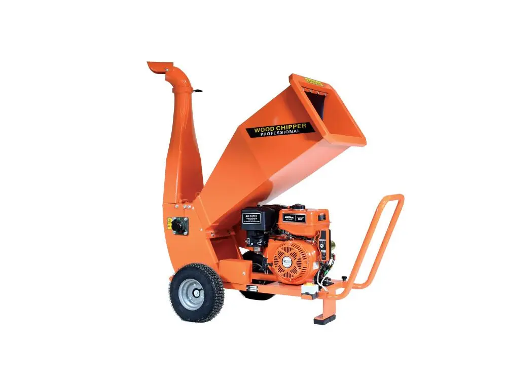 Ducar Wood Chippers 15HP Wood chipper W/Electric start Swivel discharge chute