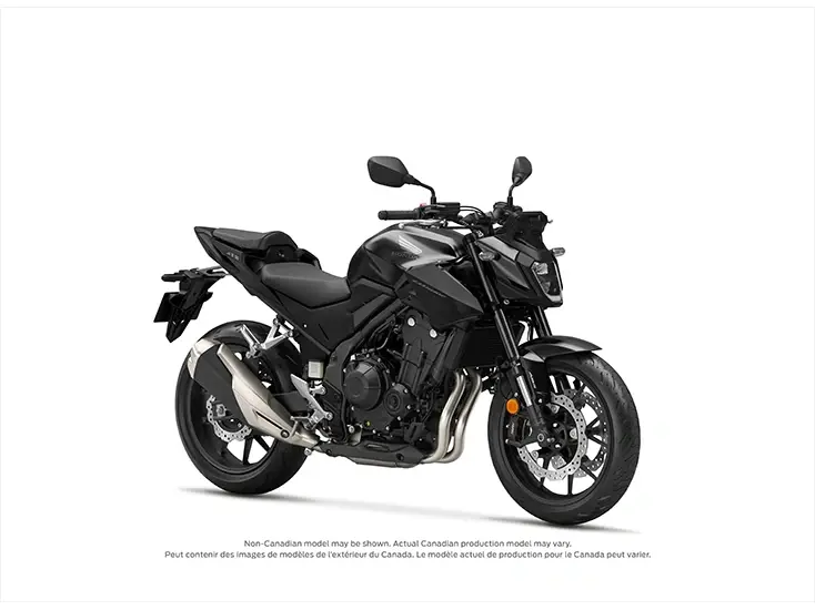 Honda CB500F Noir ballistic mat métallisé 2025