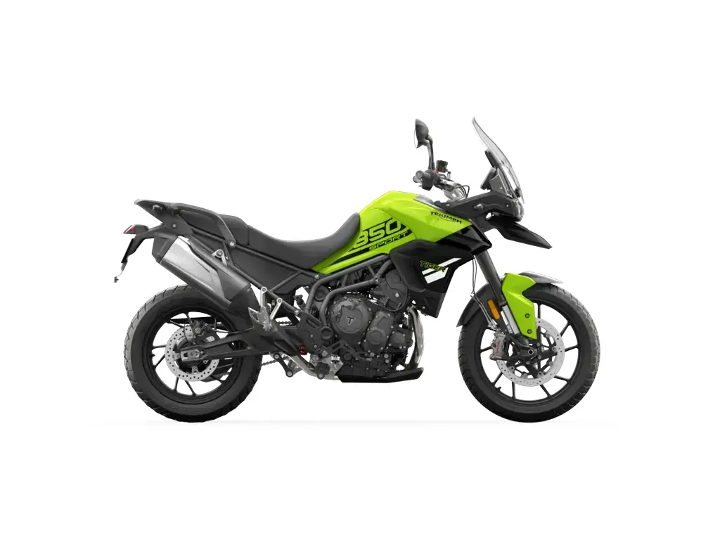 2025 Triumph Tiger 850 Sport Roulette Green / Jet Black