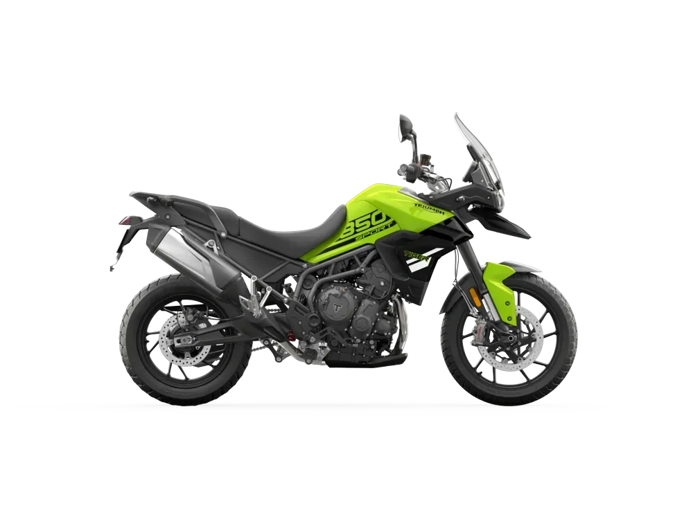 Triumph Tiger 850 Sport Tiger 850 Sport Roulette Green / Jet Black 2025 alt