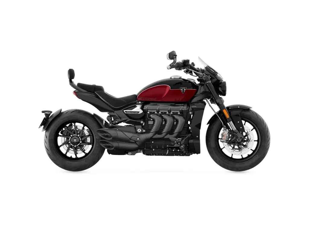 2024 Triumph New Rocket 3 Storm Gt Sapphire Black / Carnival Red