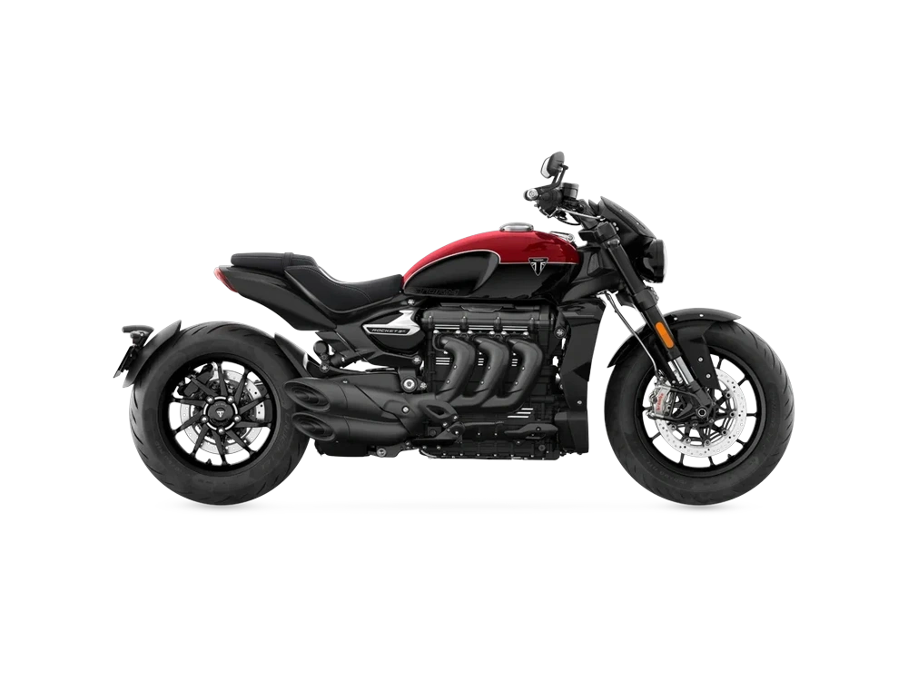 Triumph Nouvelle Rocket 3 Storm R Nouvelle Rocket 3 Storm R Carnival Red / Sapphire Black 2024 alt