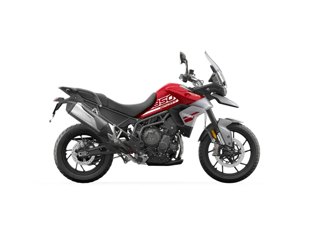 2025 Triumph Tiger 850 Sport Korosi Red / Graphite