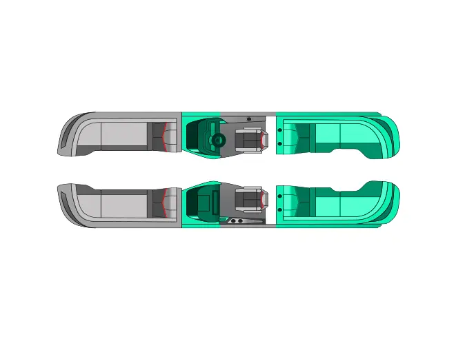 2024 Manitou XT 27 Rear Facing X-Treme Windshield (RFXW)