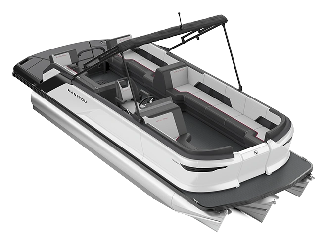 Manitou Cruise Cruise 22 Max Bench Stone Red 2024 alt