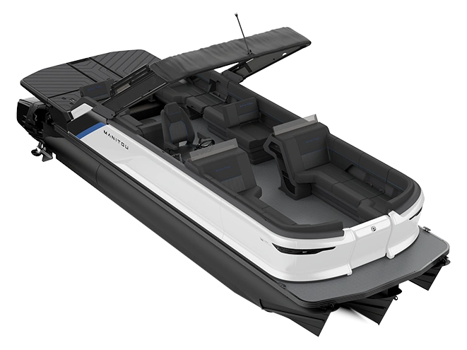 2024 Manitou Explore Dual Engine Explore 24 Max Switchback Dual Engine Carbon Blue / Great White alt