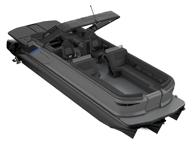 2024 Manitou Explore Dual Engine Explore 26 Max Navigator Dual Engine Carbon-blue alt