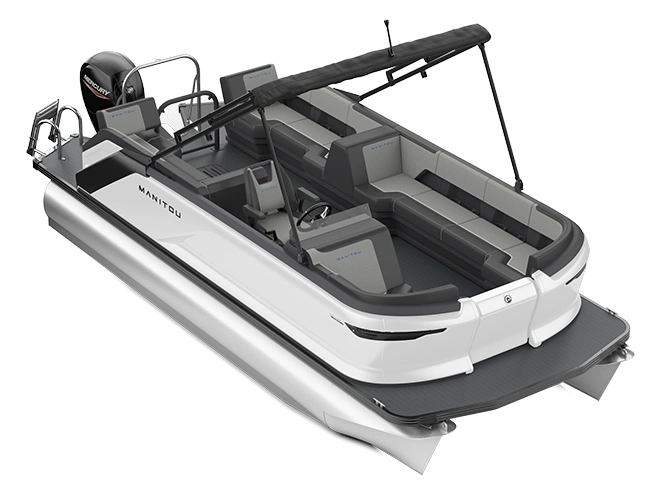 Manitou Cruise Cruise 20 Bench Stone Blue 2024 alt