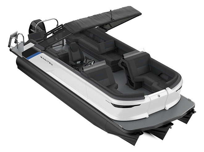 2024 Manitou Explore Explore 22 Switchback Carbon Blue / Great White alt