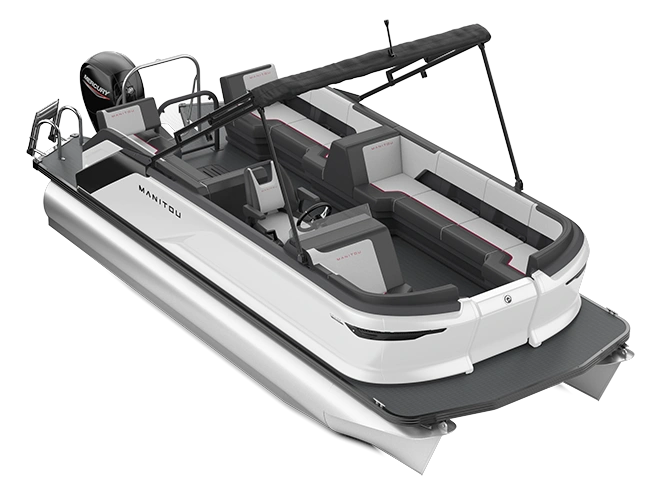 Manitou Cruise Cruise 20 Bench Stone Red 2024 alt