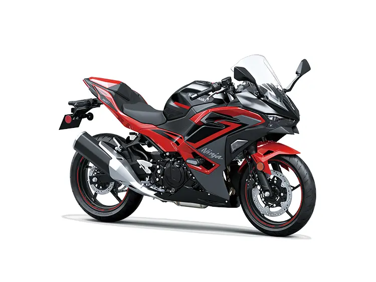 2024 Kawasaki NINJA 500 SE Passion Red / Metallic Flat Spark Black / Metallic Matte Dark Gray